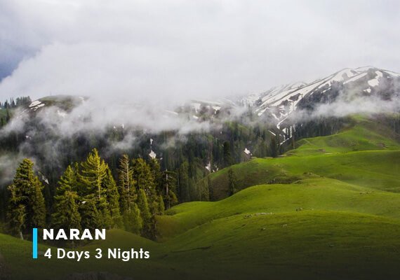 4 Days Trip Package to Naran Kunhar River Lulusar Lake 2024