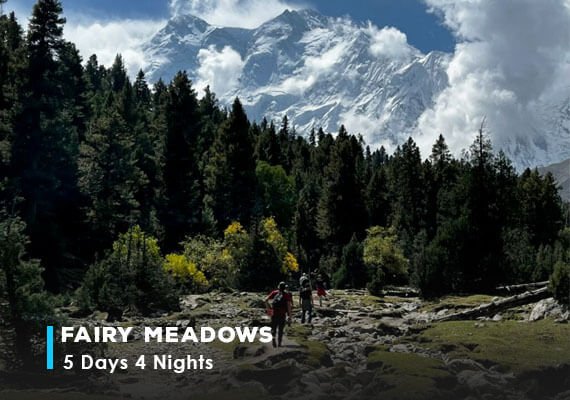 5 Days Trekking Tour Package to Fairy Meadows 2025