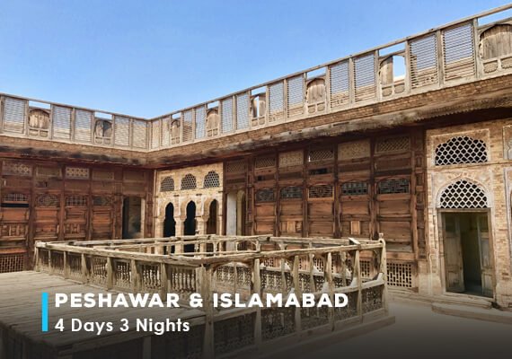 4 Days Peshawar Islamabad Sightseeing Tour