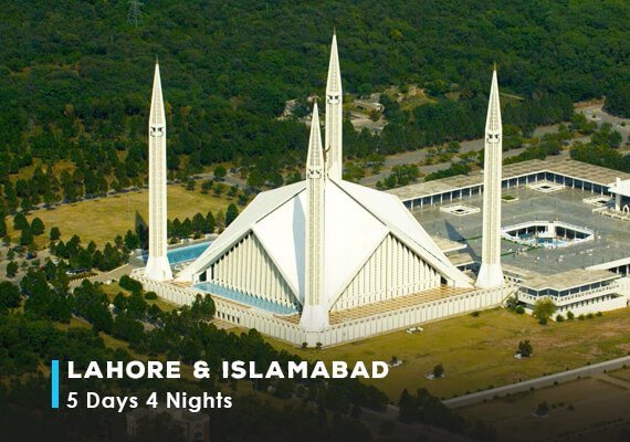 5 Days Lahore Islamabad City Tour