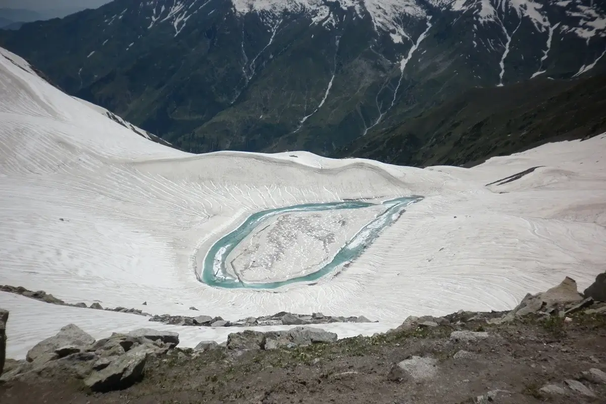 Ansoo Lake high above Saif-ul-Malook, Kaghan Valley