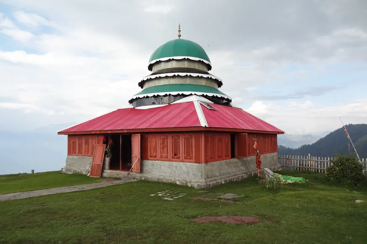 Pir Chinasi shrine and viewpoint above Muzaffarabad, Azad Kashmir