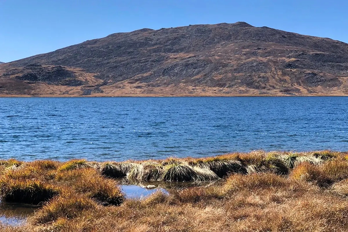 Sheosar Lake on the Deosai plateau above 4,000 metres, Gilgit-Baltistan
