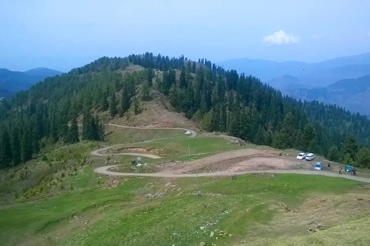 Toli Peer meadow above Rawalakot, Poonch district, Azad Kashmir