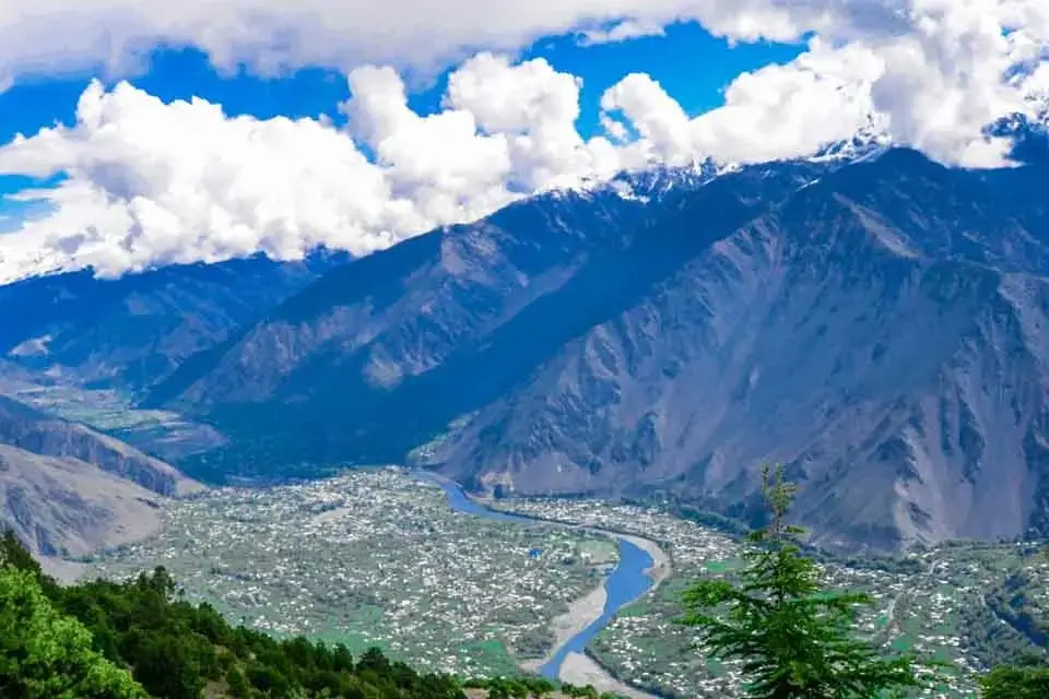 Beautiful landscape of Chitral Valley
