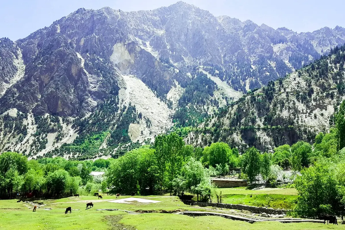 Bumburet valley in the Kalash valleys of Chitral district, Khyber Pakhtunkhwa