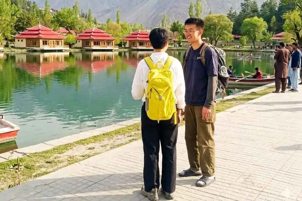 Guest from Hong Kong at Shangrila Resort, Skardu