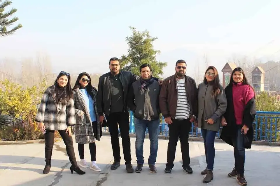 Family on tour at Swat and Malam Jabba