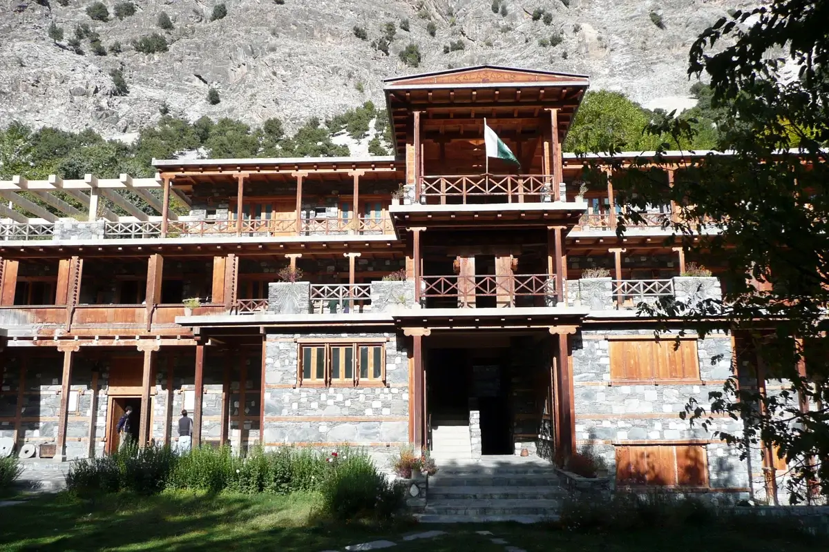 Kalasha Dur museum building in Bumburet valley, Chitral