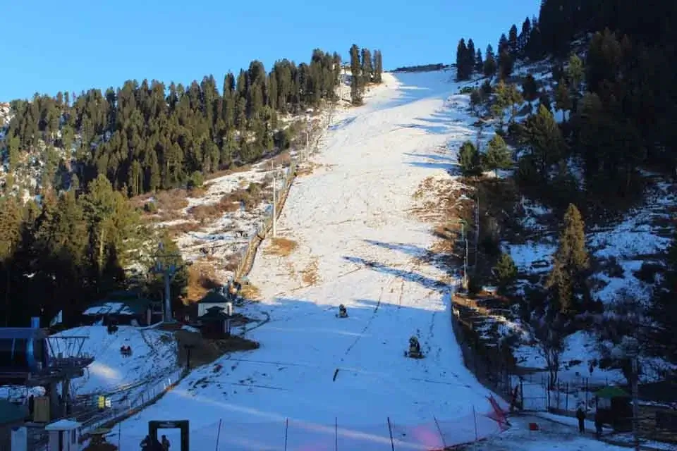 Scenic view of Malam Jabba ski resort