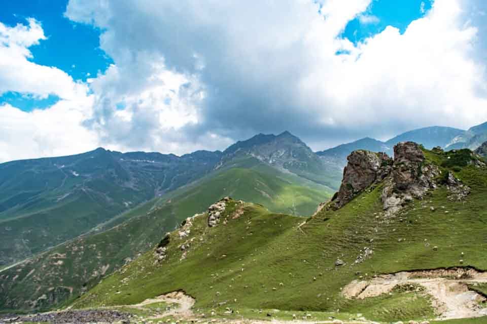 Badgoi Pass jeep track connecting Kalam to Kumrat Valley