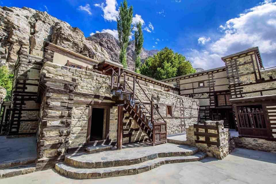 Shigar Fort heritage hotel in Shigar Valley, Baltistan